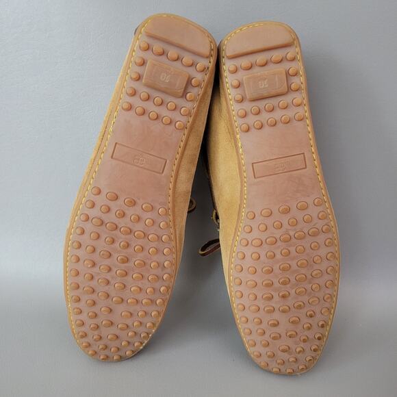 Allen Edmonds Shearling Boat Shoes Slippers Mens Size 10 - Picture 8 of 9